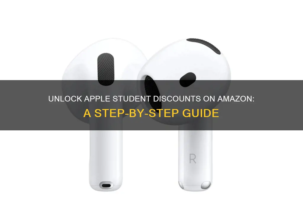 how to get apple student discount on amazon