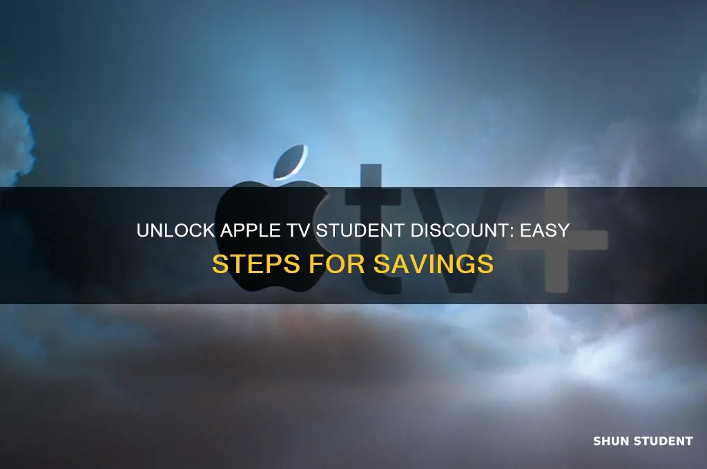 how to get apple tv student discount