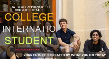 International Students: Get Commuter Status Approval