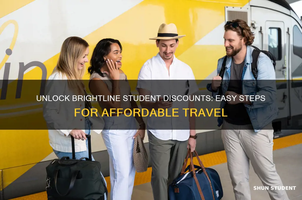 how to get brightline student discount