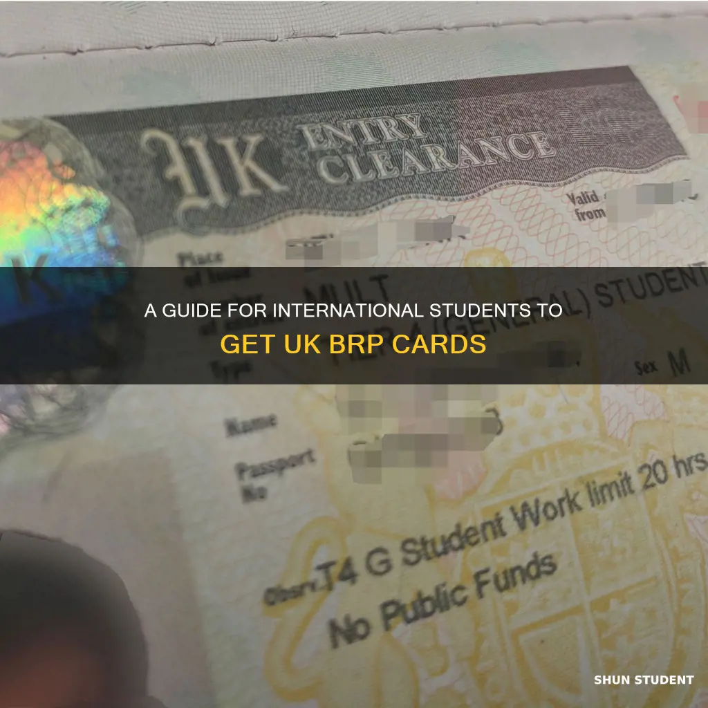 how to get brp card in uk for international students