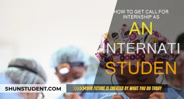 Navigating Internships: A Guide for International Students