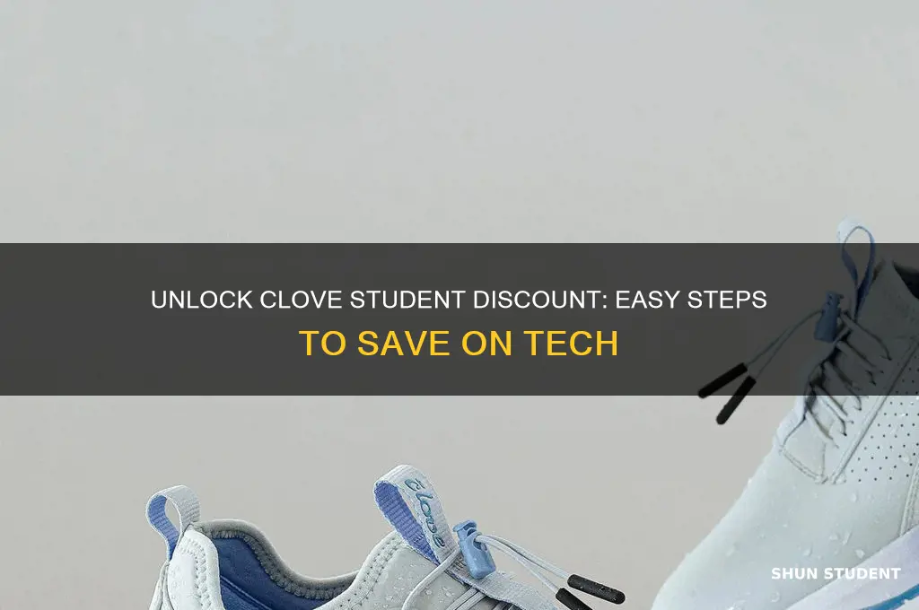 how to get clove student discount