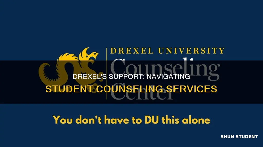 how to get counseling help from drexel university for students