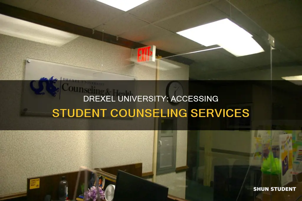 how to get counseling help from drexel university for students