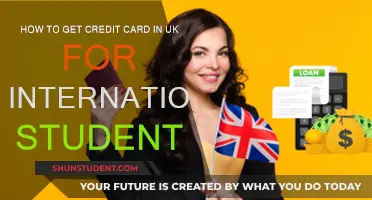 International Students: Getting a UK Credit Card