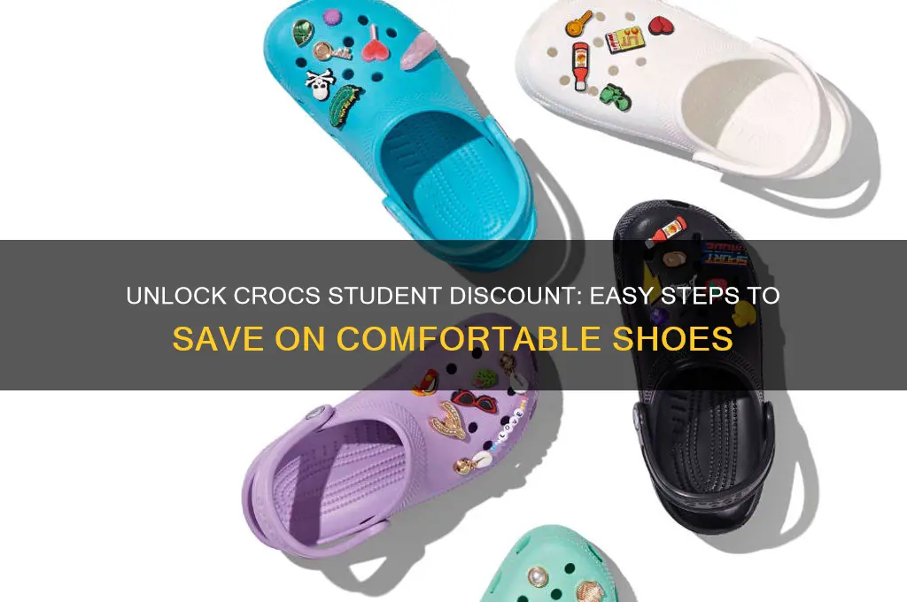how to get crocs student discount