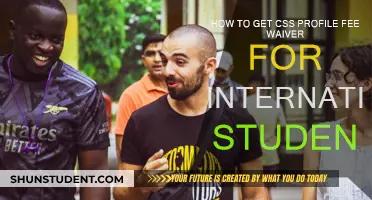 Fee Waiver Strategies: CSS Profile for International Students