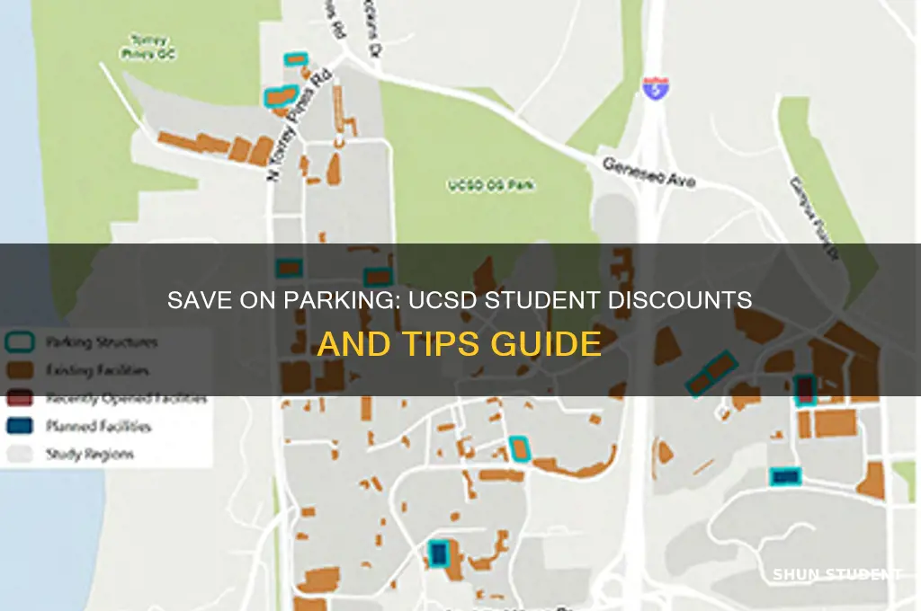 how to get discounted student parking at ucsd