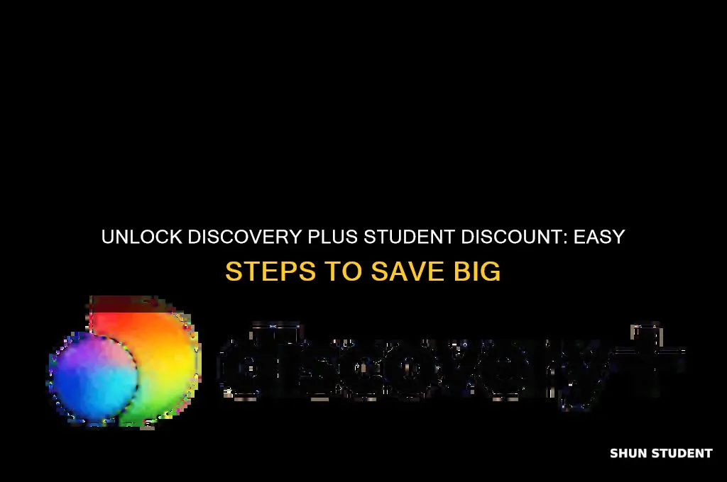 how to get discovery plus student discount