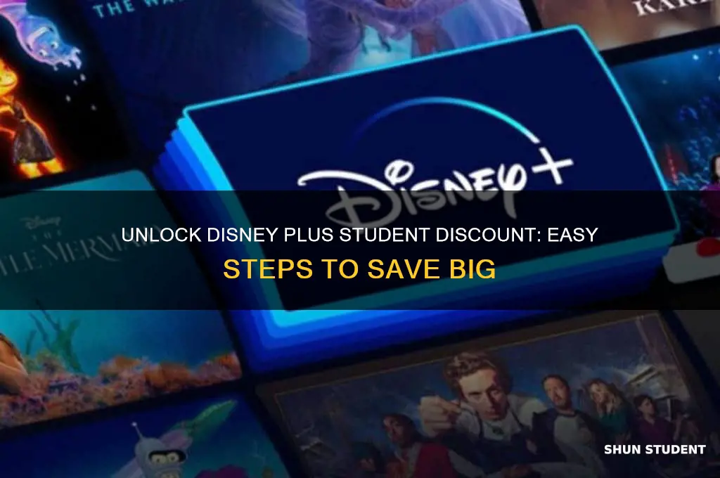 how to get disney plus student discount