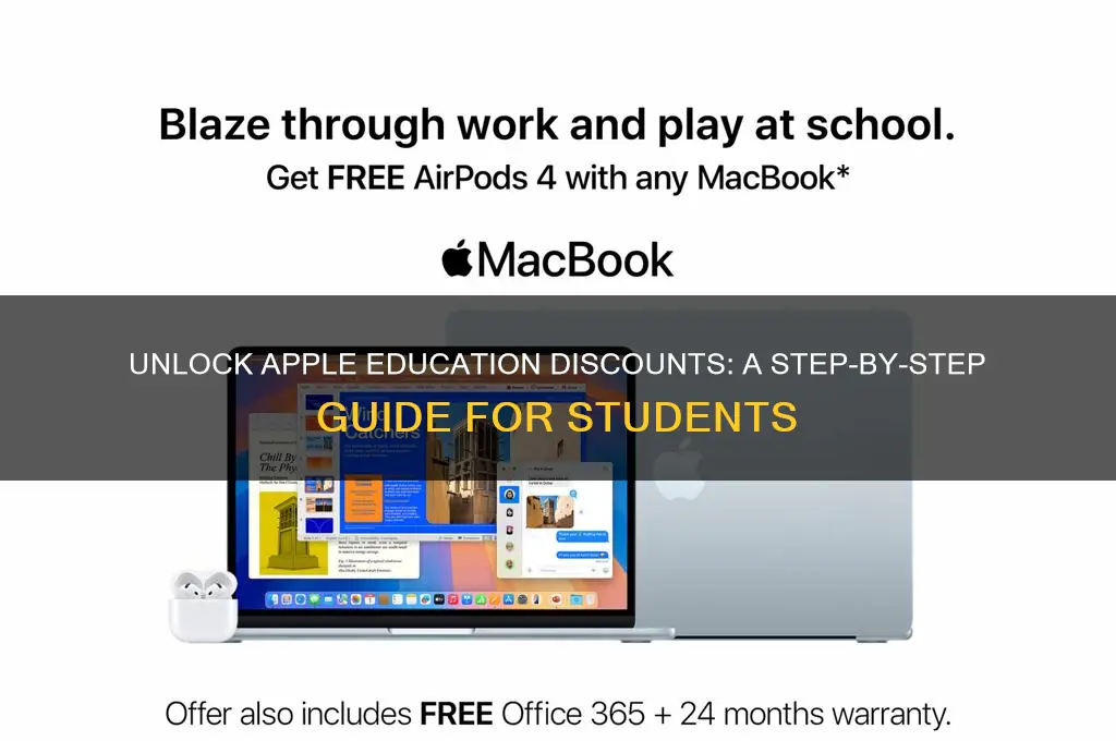 how to get education discount on apple