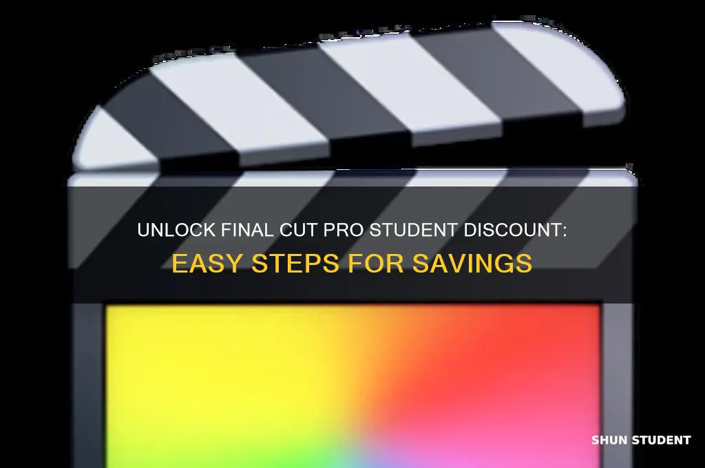 how to get final cut pro student discount