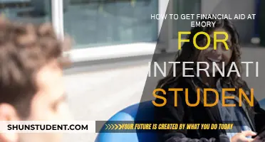 Emory Financial Aid: International Student Opportunities
