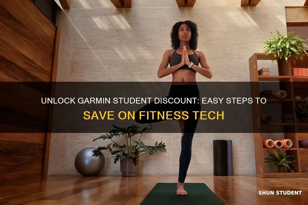 how to get garmin student discount
