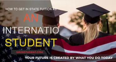 International Students: Getting In-State Tuition Rates