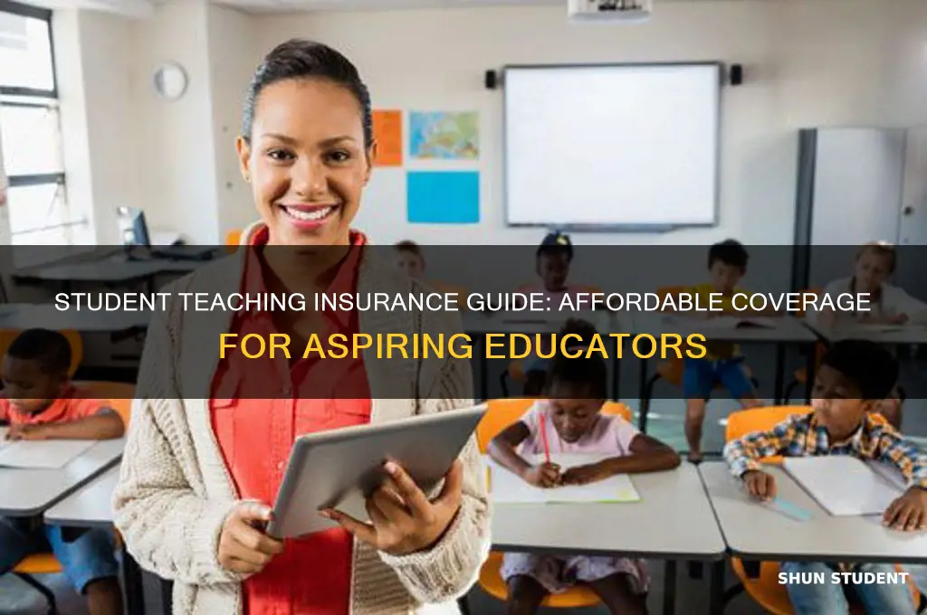 how to get insurance while student teaching