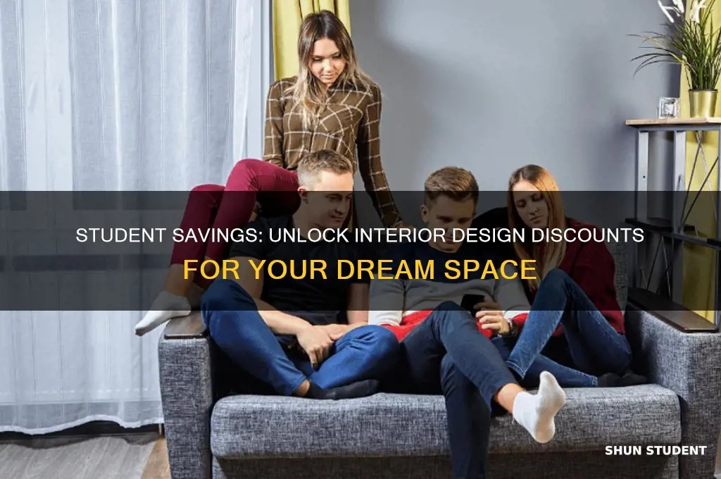 how to get interior design discounts as a student