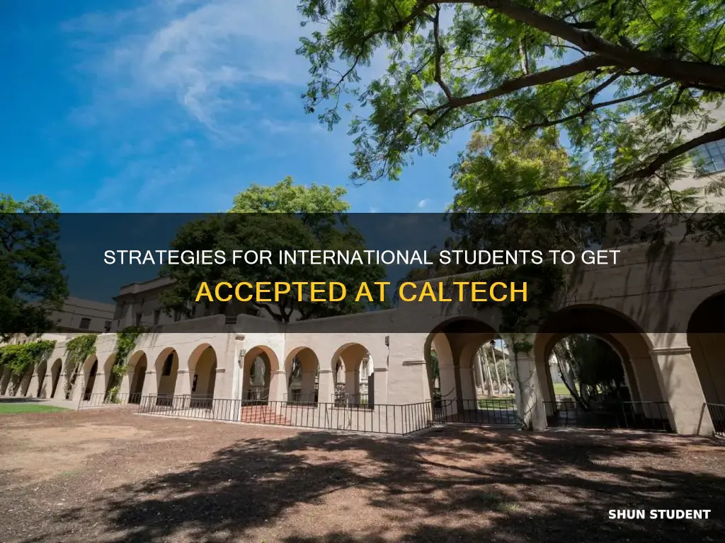 how to get into caltech international student