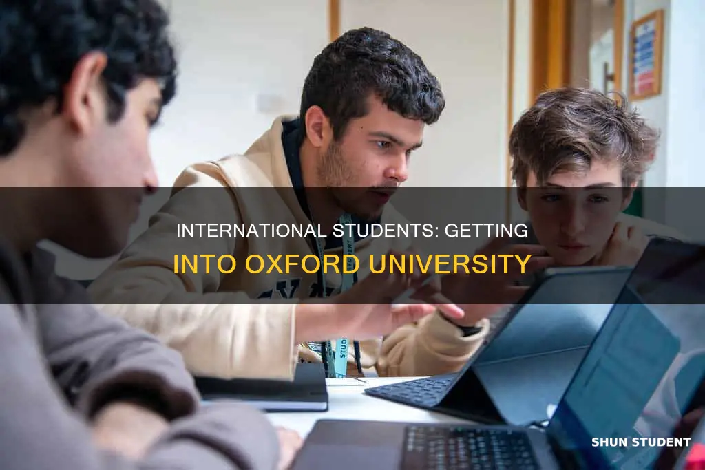 how to get into oxford international student