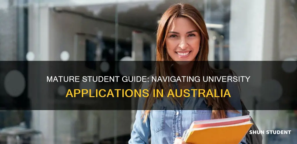 how to get into university as a mature student australia