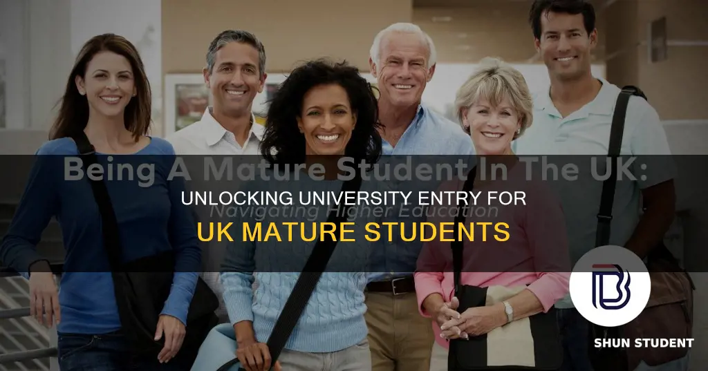 how to get into university as a mature student uk