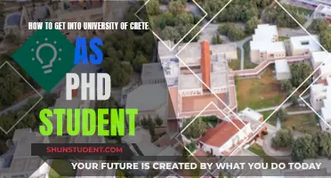 Unlocking the Secrets: A Guide to PhD Admission at the University of Crete