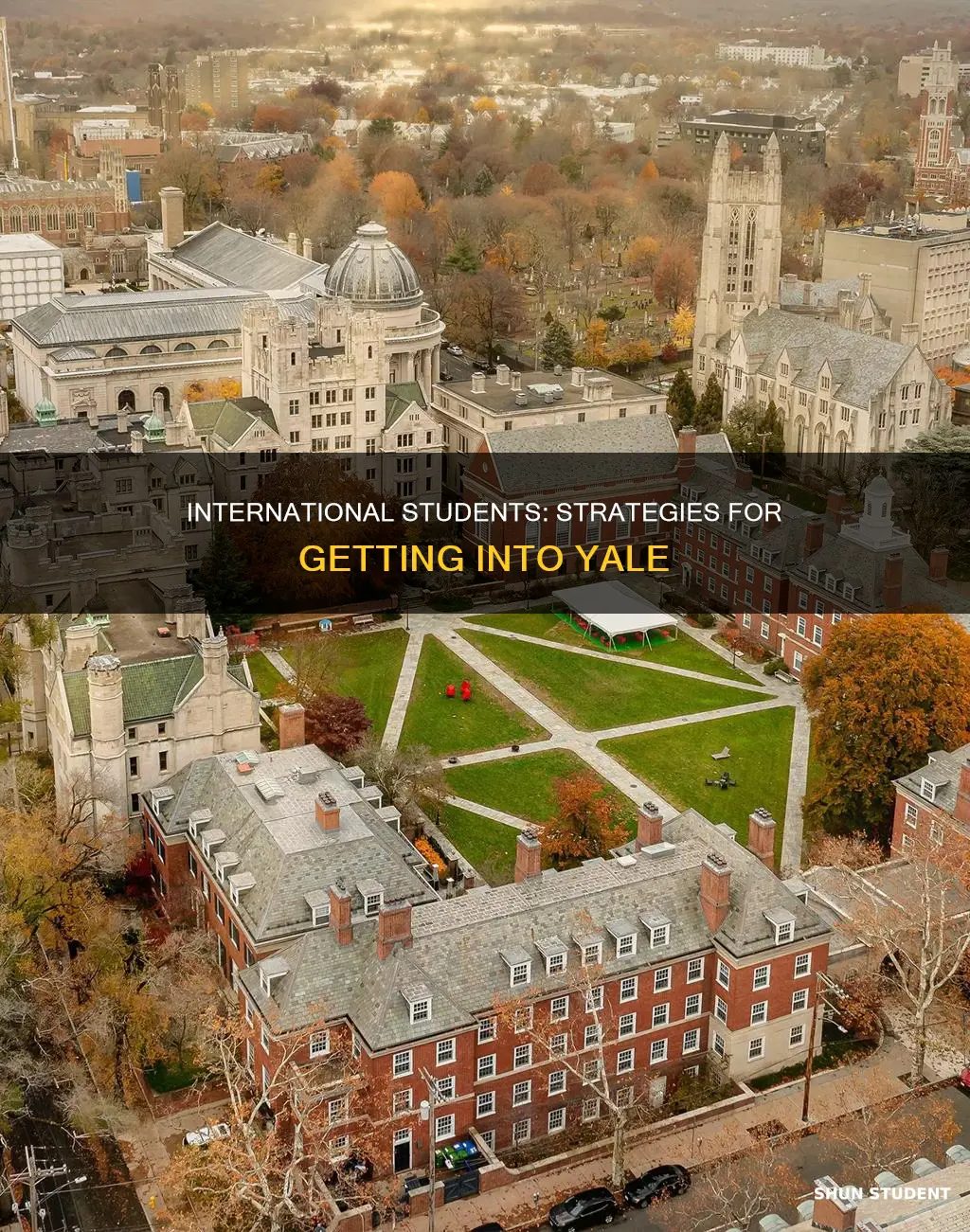how to get into yale as an international student