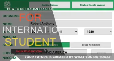 International Students: Getting an Italian Tax Code