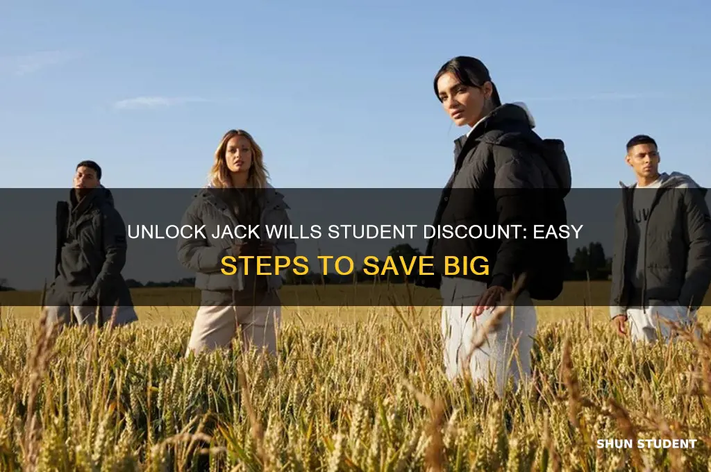 how to get jack wills student discount