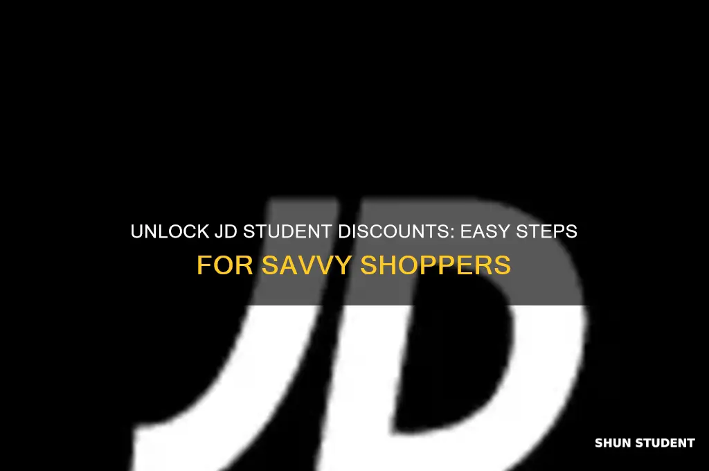 how to get jd student discount