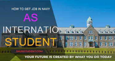 International Students: Join the Navy, Find Your Career