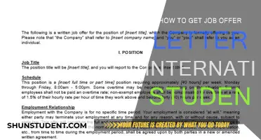 Job Offer Letters: A Guide for International Students
