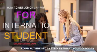 International Students: Get Hired On Campus