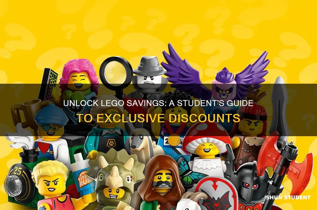 how to get lego student discount