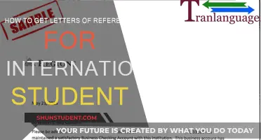 Reference Letters: A Guide for International Students