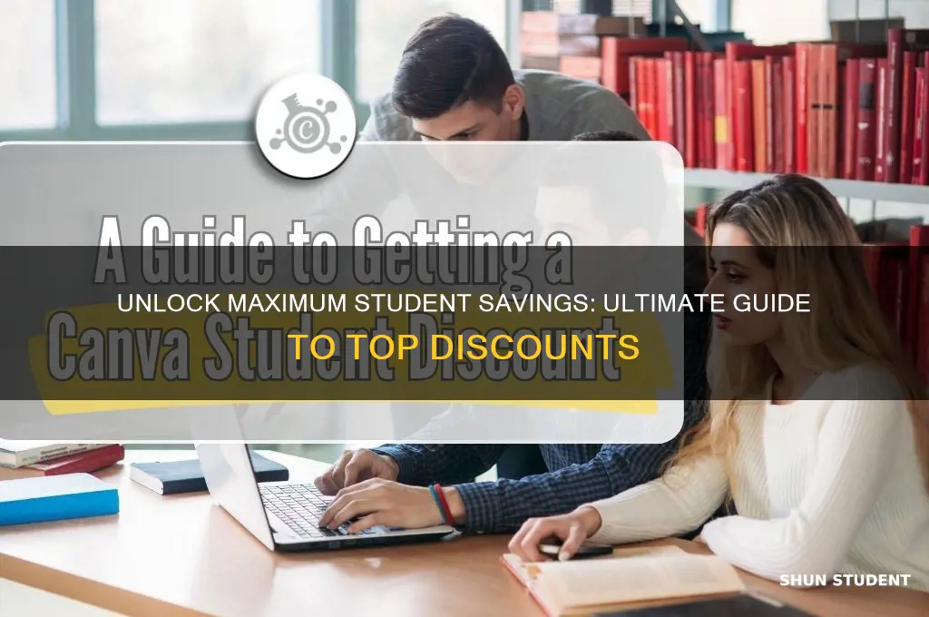 how to get max student discount