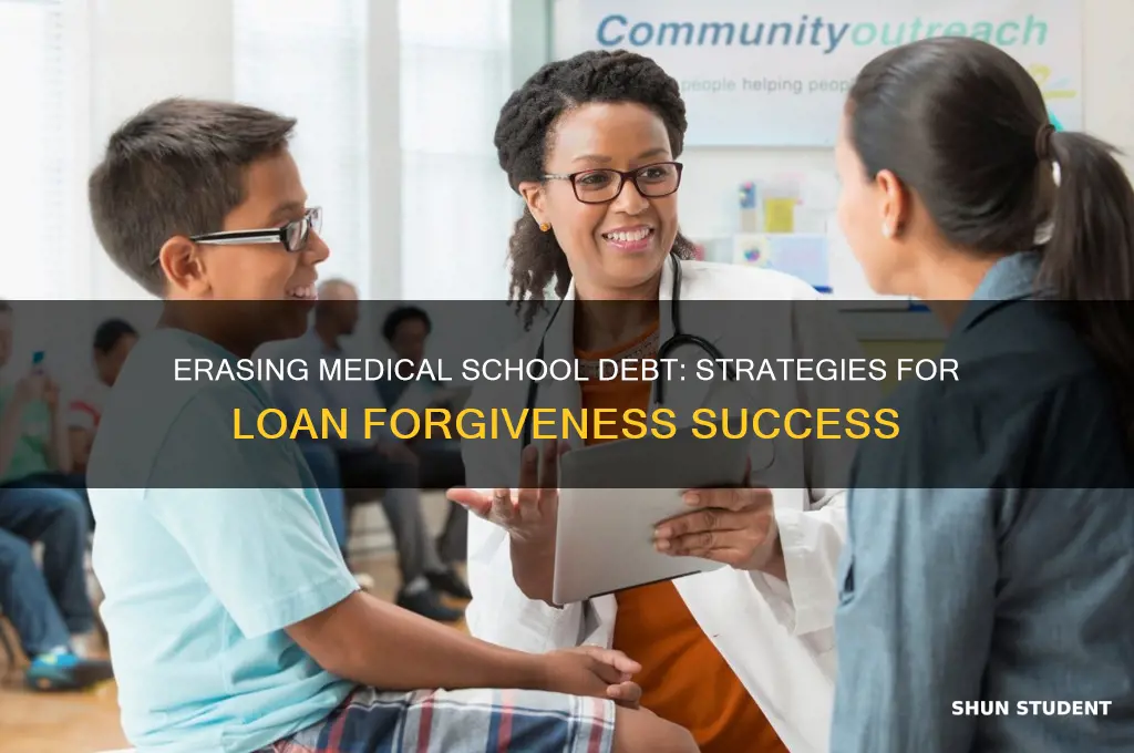 how to get medical student loans forgiven