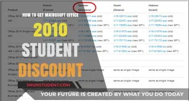 Unlock Microsoft Office 2010 Student Discount: Affordable Productivity Tips