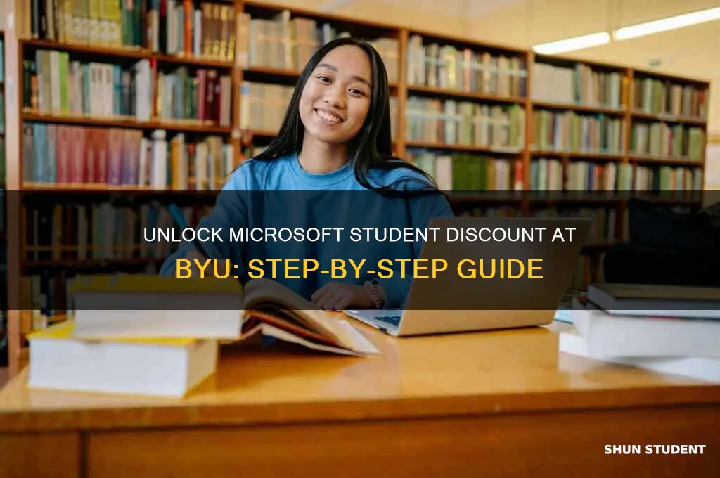 how to get microsoft student discount byu