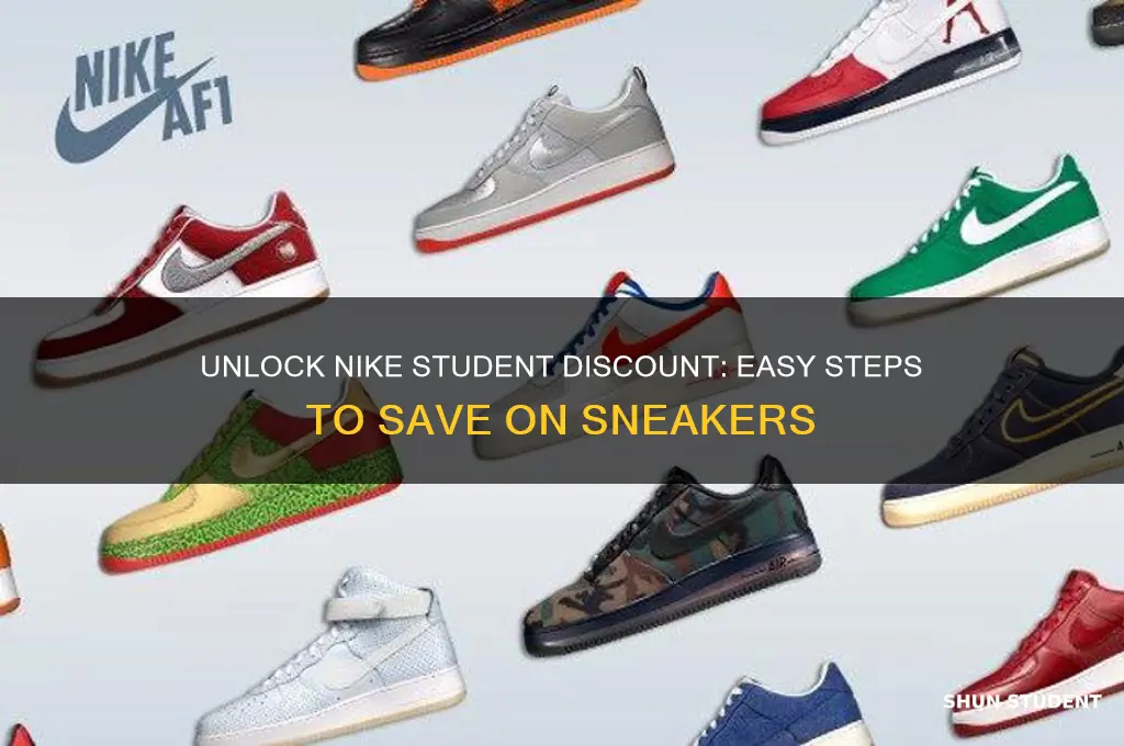 how to get nike student discount