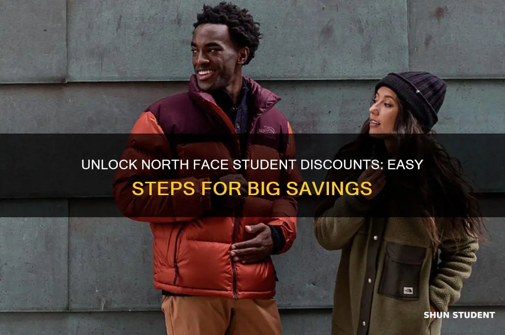 how to get north face student discount