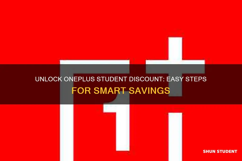 how to get oneplus student discount
