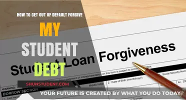 Escape Default: Strategies to Forgive Your Student Debt Effectively