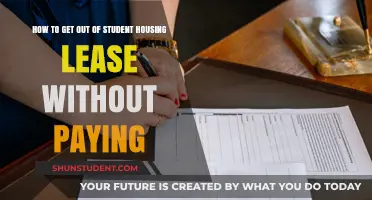 Exiting Student Housing: Strategies to Avoid Lease Payments
