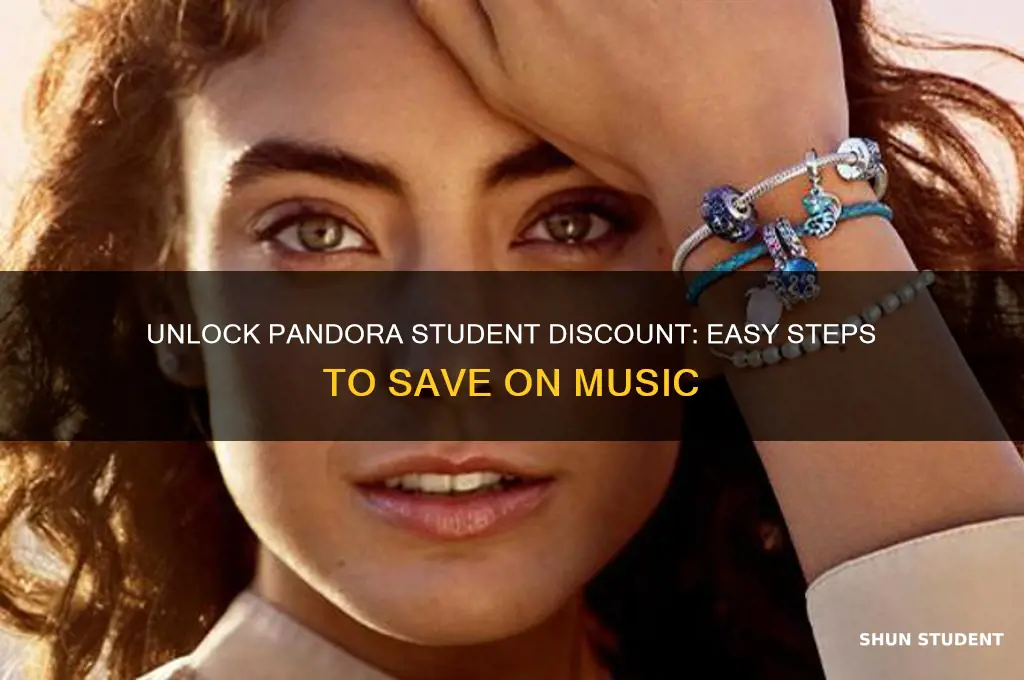 how to get pandora student discount