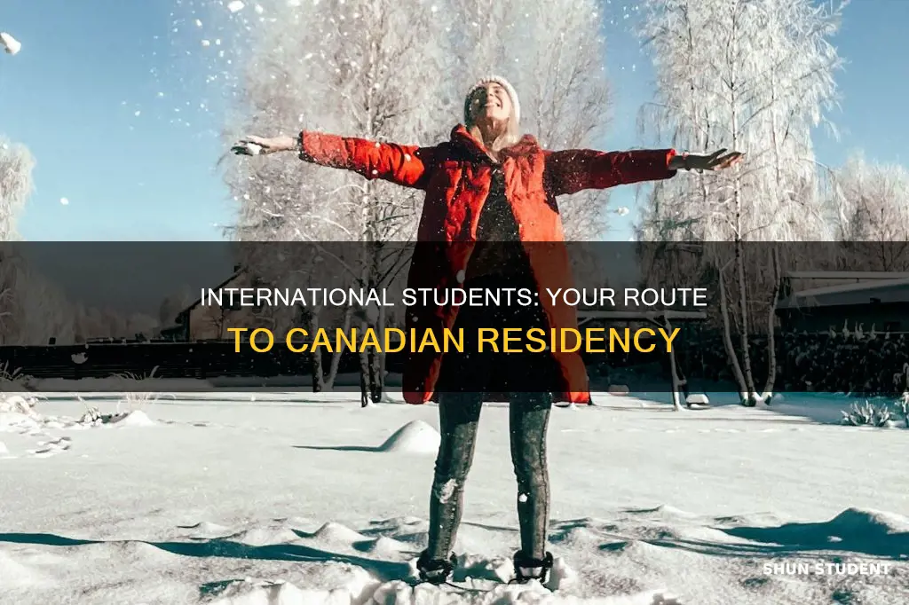 how to get permanent residency in canada for international students