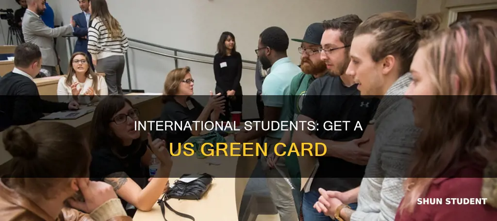 how to get permanent residency in usa for international students