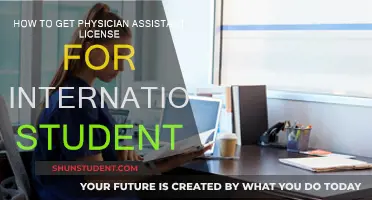 International Student's Guide to Getting a Physician Assistant License