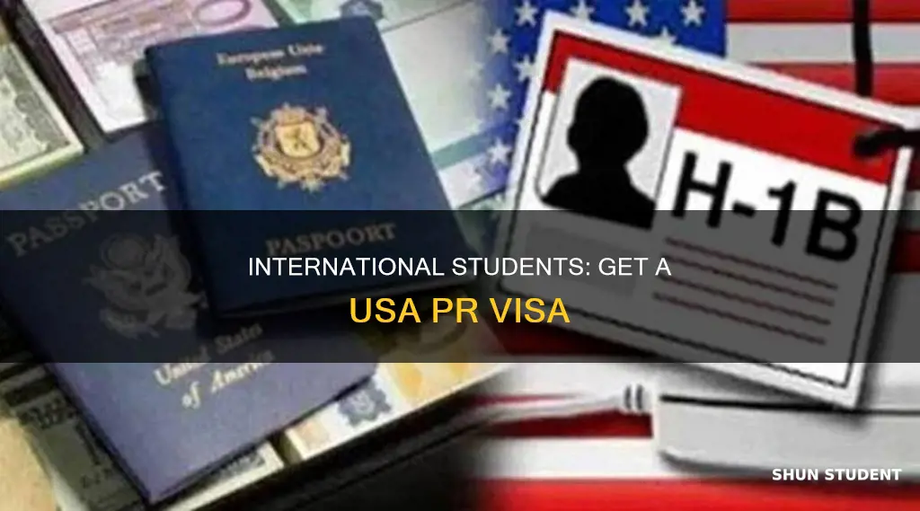 how to get pr in usa for international students